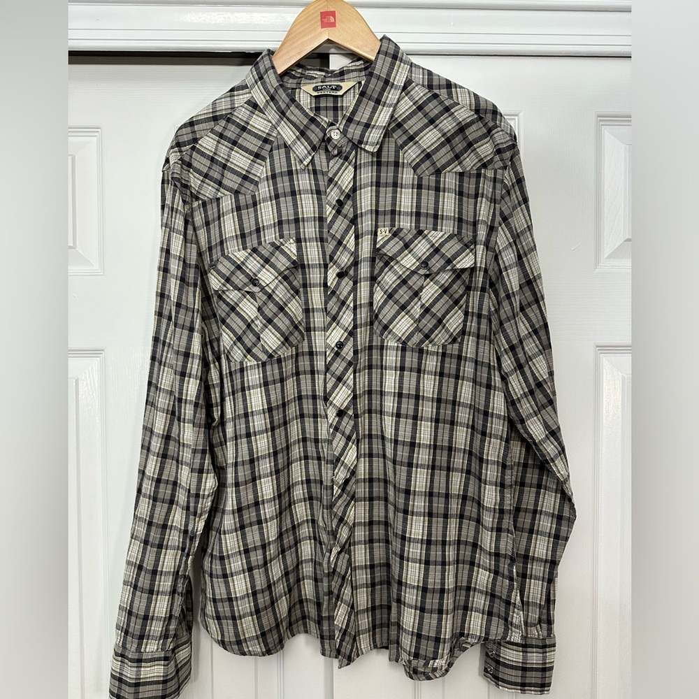Salt Valley Western button down shirt XL